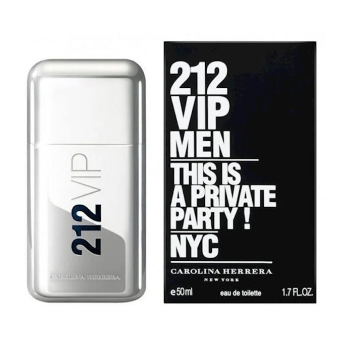 Carolina Herrera 212 VIP Men kişilər üçün tualet suyu 50 ml onlayn sifariş edin