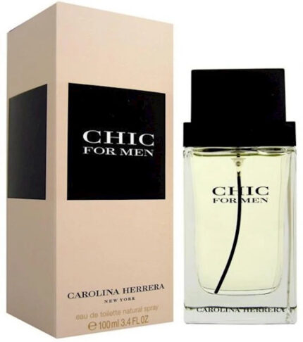 Carolina Herrera Chic For Men kişilər üçün tualet suyu 100 ml onlayn sifariş edin