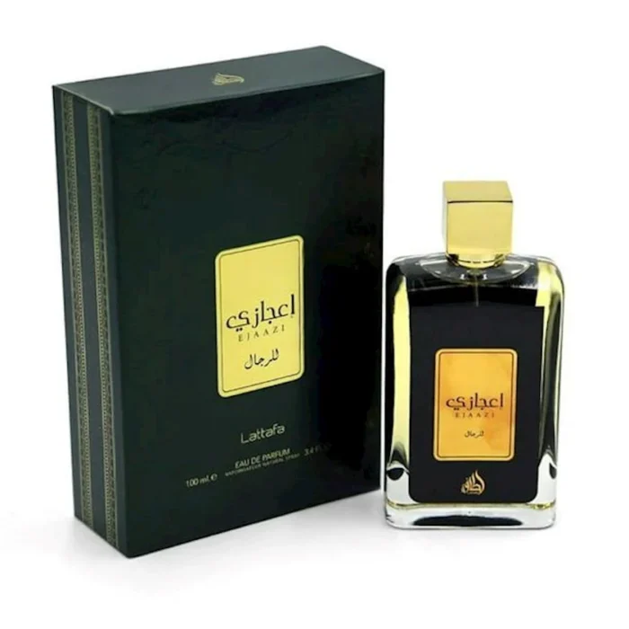 Lattafa Perfumes Ejaazi ətir suyu hamı üçün 100 ml Onlayn sifariş verin