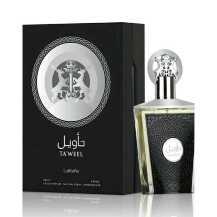Lattafa Perfumes Taweel uniseks ətir suyu 100 ml Onlayn sifariş edin