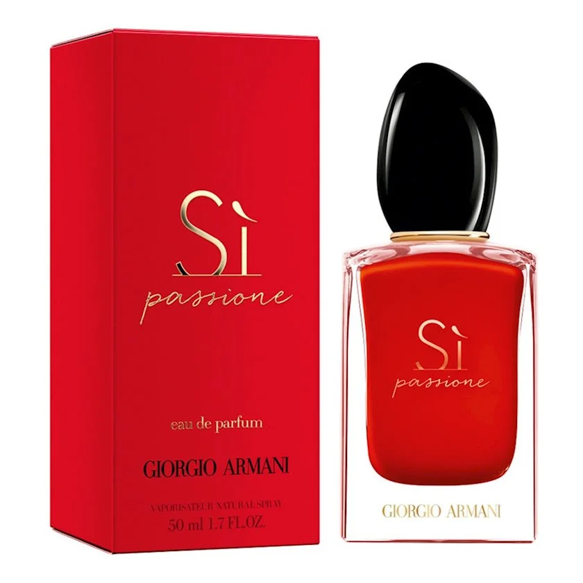 Giorgio Armani Si Passione qadınlar üçün ətir suyu 50 ml onlayn sifariş edin