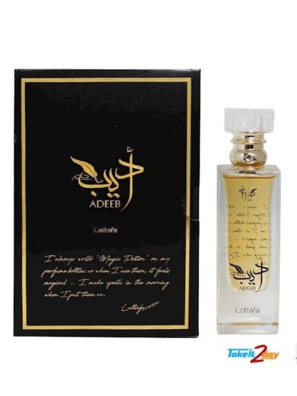 Lattafa Perfumes Adeeb kişilər üçün ətir suyu sifariş edin