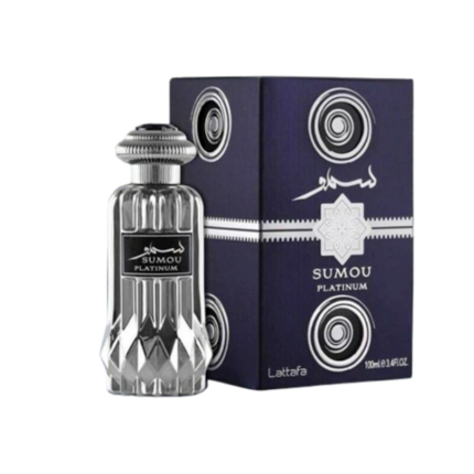 Lattafa Perfumes Sumou Platinum kişilər üçün ətir suyu sifariş edin