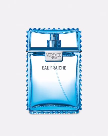 Versace Man Eau Fraiche EDT 100 ml kişi ətiri – mavi flakon, orijinal qablaşdırma ilə