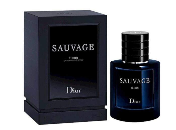 Dior Sauvage Elixir 100 ml kişi ətiri flakonu və qutusu
