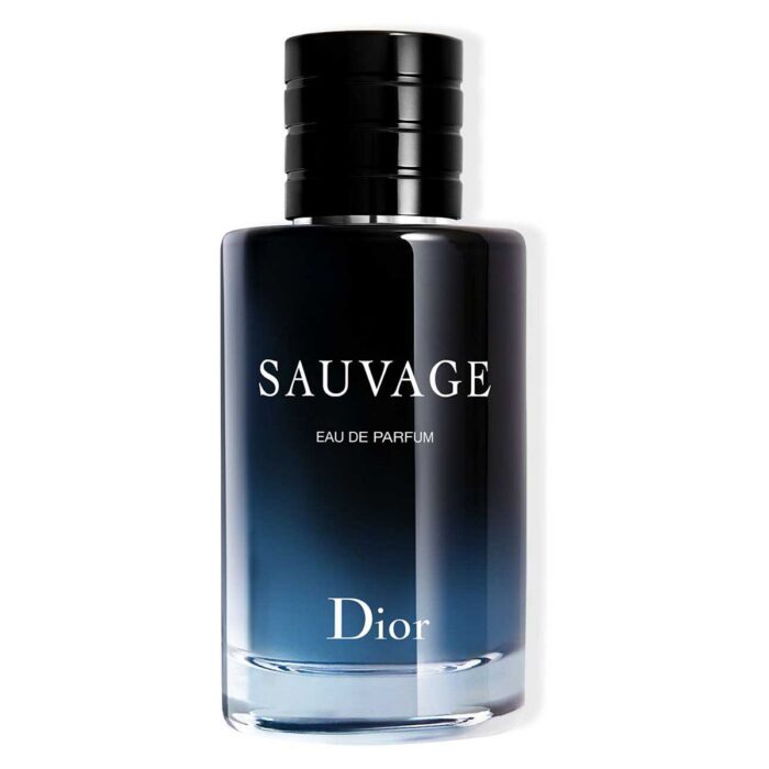 Christian Dior Sauvage EDP 100 ml tünd mavi flakon şəklində kişi ətiri