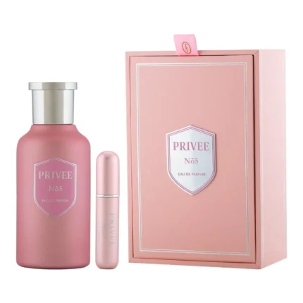 Privee No5 Flavia EDP 100 ml qadın ətiri – armud, çiçək və paçuli notları ilə zərif flakon dizaynında təqdim edilən qalıcı və lüks parfum