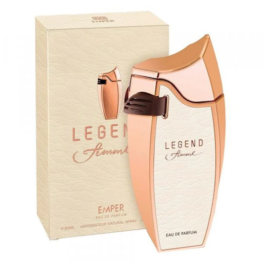 Emper Legend Femme Qadın Ətri – Zərif və Qadınsı Qoxu 80 ml Emper Legend Femme qadın ətir suyu 80 ml flakon görüntüsü
