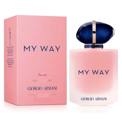 Giorgio Armani My Way Floral 90ml qadın ətir şüşəsi çiçək notları ilə dolu zərif tərtibatda