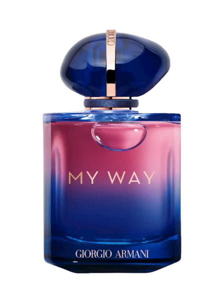 My Way Giorgio Armani qadınlar üçün ətir – 90 ml şüşə dizaynı və pastel tonlarda qapaq