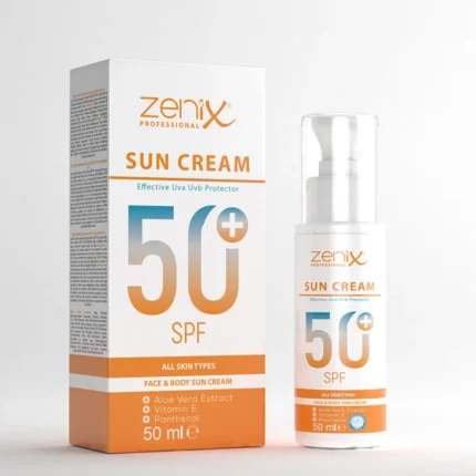 Zenix Günəş Kremi SPF 50 dəri üçün yüksək qoruyuculu günəş kremi
