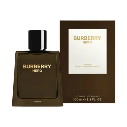 Burberry Hero Parfum 100 ml kişi ətiri şüşə flakonu