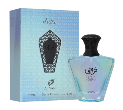 Afnan Turathi Electric Eau de Parfum – Unisex Ətir | Uzun Qalıcı Yaz Yay Fəslində İstifadə üçün